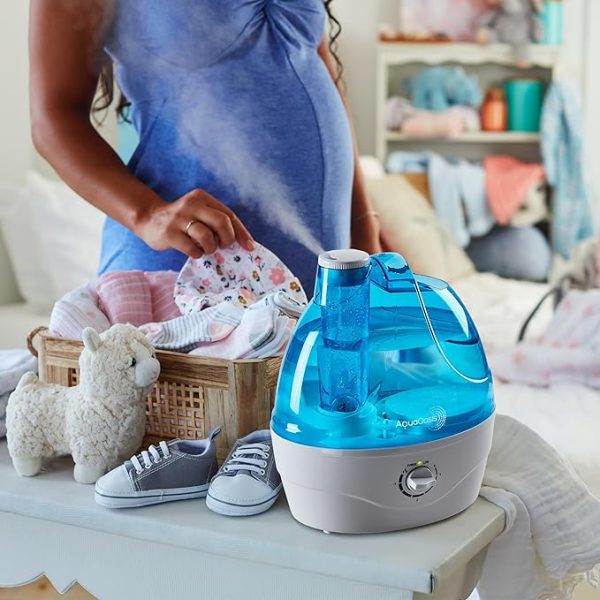 Cool Mist Humidifier (2.2L Water Tank) Quiet Ultrasonic Humidifiers for Bedroom & Large room - Image 2